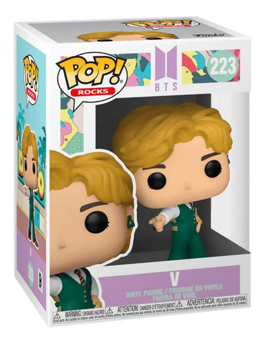 Funko Pop Bts Dynamite K Pop Bagtan Boys Coleccion Original Color V #223 / Kim Tae Hyung / Dynamite