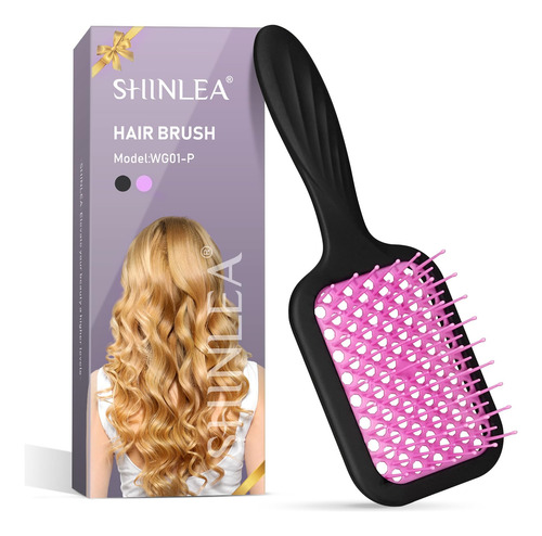 Shinlea Cepillo Para El Pelo Sin Tirones, Para Cabello Húmed