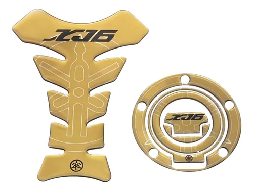 Kit Adesivos + Tankpad Bocal Para Yamaha Xj6 2011/2012 13542
