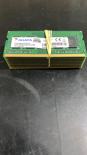 Memória Ram Notebook Adata Ddr4 4gb 3200mhz (Usado)