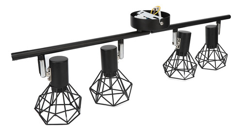 S Kit De Iluminación Led Para Riel De 4 Luces, Luz