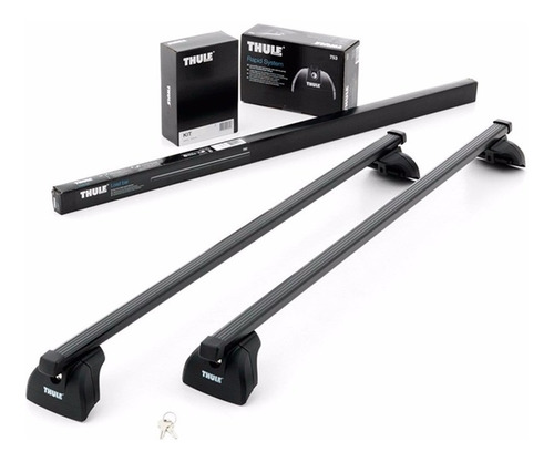 Rack Teto Thule Kia Carens 2013 Em Diante Logarina Integrada