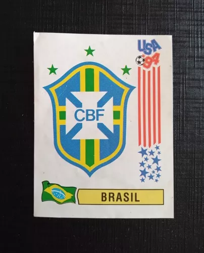 Figurinha Brasil Escudo Seleção Copa Do Mundo 1994 F50