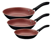 Comprar Jogo De Frigideiras Linz Com Revestimento Interno Tramontina