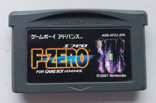 F-zero Maximum Velocity/ Game Boy Advance // Gba 