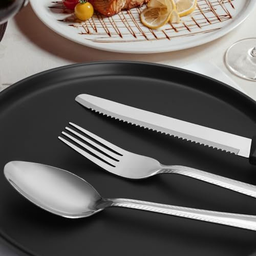 Juego De 36 Cubiertos De Acero Inoxidable Para Cena
