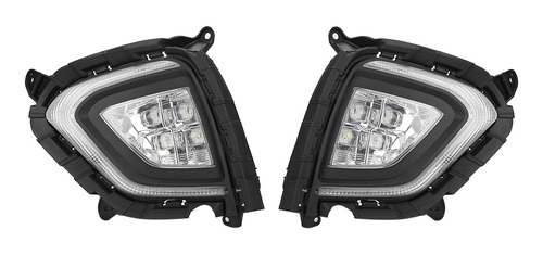 Luces Led De Conducción Diurna Drl 6000-6700k Aptas Para Hyu