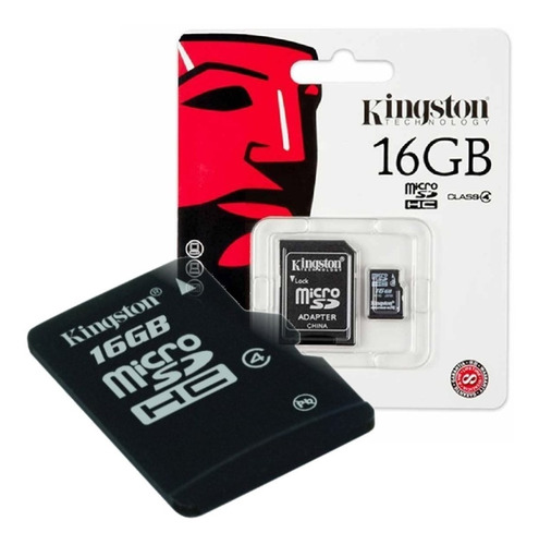 Memoria Micro Sd Kingston 16gb Con Adaptador | Digital Store