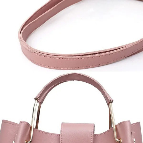 Imagen 8 de 8 de Set 3 Bolsas Mujer Borla Moda Cartera Crossbody Tote Hobo Pu