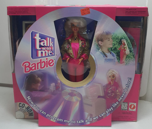 Barbie Talk With Me 1997 Doll 30cm Muñeca Mattel 