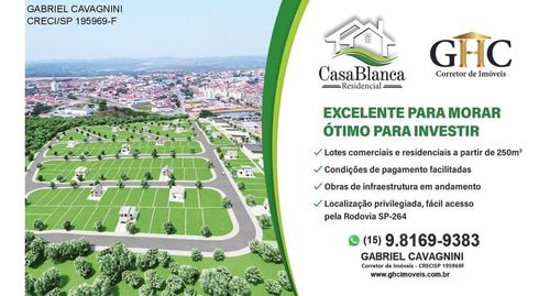 Imagem 1 de 8 de Loteamento Residencial Casa Blanca Grande Oportunidade De Lançamento - Salto De Pirapora /sp. - Te00035 - 69659348