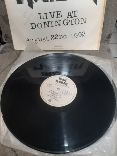 Lp Vinil Iron Maiden Live At Donington (Usado)