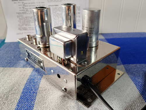 Preamplificador De Conversión Estéreo Shure M65 / 1960 (Usado)