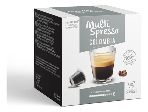 Cápsulas Compatible Nespresso Original Colombia (10 Cápsulas