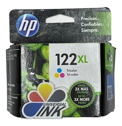 Cartucho Hp 122xl Color Original