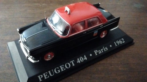 Colección Taxis Del Mundo Año 2006 - Peugeot 404 Paris 1962