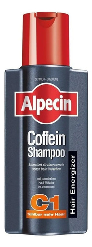  Alpecin Caffeine Shampoo C1 250 Ml Calvície Precoce Queda