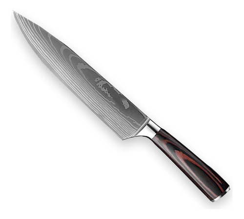 Cuchillo Cocina Profesional Chef Laser Damasco Yusenzu 