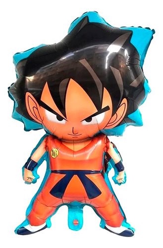 Globo Goku Dragon Ball  78 X 45 Cm