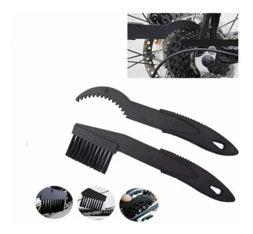 Imagen 3 de 10 de Kit Limpiador Cadena Bici + Cepillos Y Reservor - Full Salas