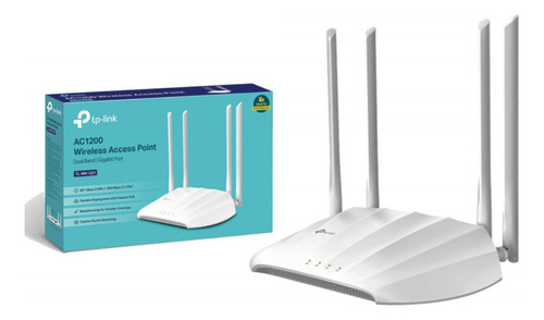 Imagen 1 de 4 de Outlet Access Point Tp-link Tl-wa1201 Ac1200