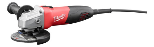 Esmeriladora Angular Milwaukee 6130-33 Roja 750 W 120 V Color Rojo