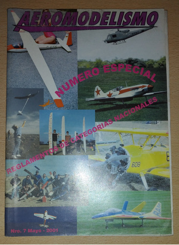 Revista Aeromodelismo Número Especial N°7 Mayo De 2001