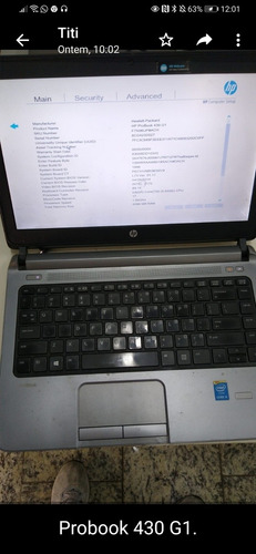 Imagem 1 de 1 de Probook Hp 430 G1 I5 Geração 4 Testado Hd 500g