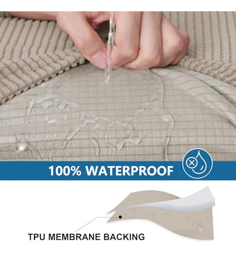 Funda Impermeable Para Cojines De Sofá Hyha, Fundas Lavables