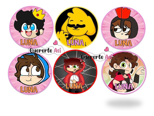 Kit Imprimible Personalizado Compadretes Rosa
