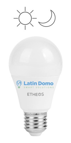 Lámpara Led Crepuscular Sensor Luz Dia Noche 9W E27 220V