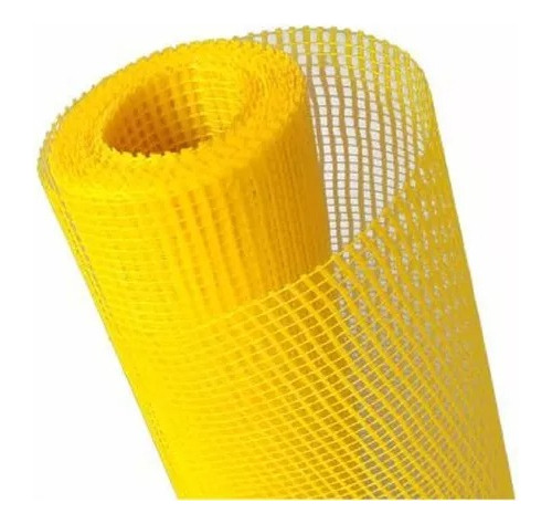 Malla Amarilla Plastica Rollo 30 Mts X 1 Mt Envío Gratis