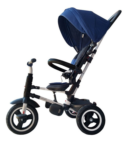 Triciclo Plegable Evolutivo Con Toldo Para Bebe Sorx Elite Color Azul