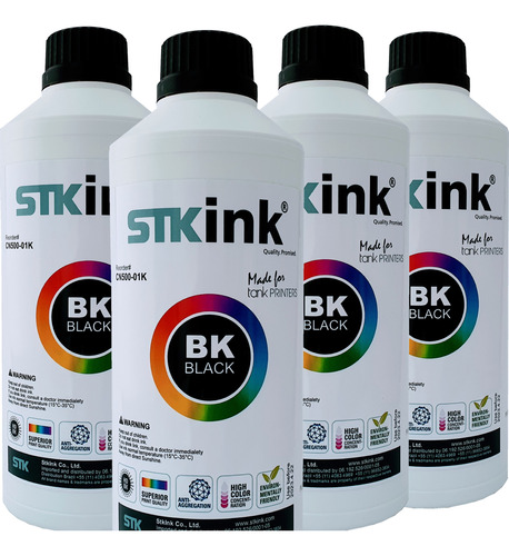 Tinta Stk Gt5822 Gt5820 412 416 316 Gt51 Gt52 Gt 4 Litro Bk