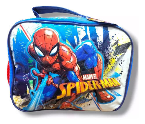 Lunchera Termica Infantil Spider Man Original Wabro