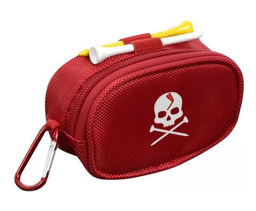 2 Bolsa Para Pelota De Golf, Bolsillo Portátil Para Rojo