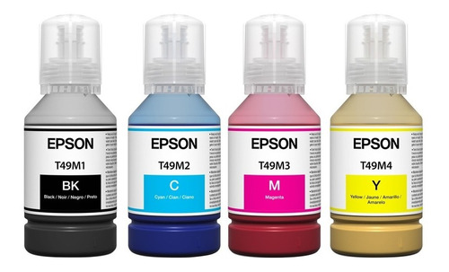 Imagen 1 de 7 de Tintas Sublimacion Original Epson F570 F170 X 4 Colores