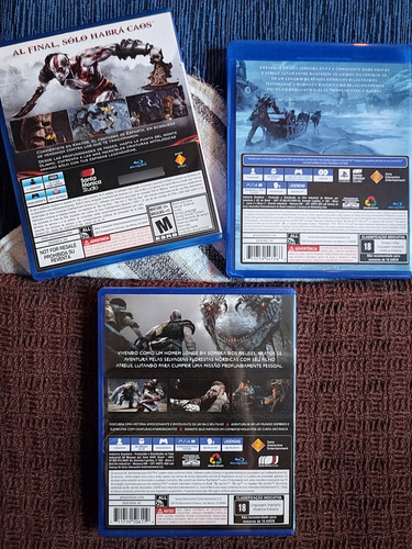 Coleção God Of War - Mídias Físicas - Ps4 E Ps5 (Usado)
