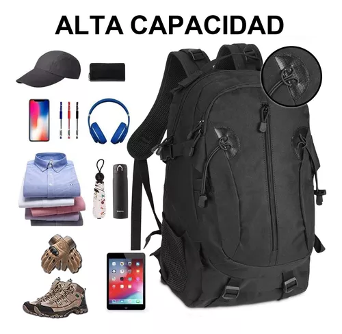 Mochilas militares unisex Mochilas de senderismo de gran capacidad