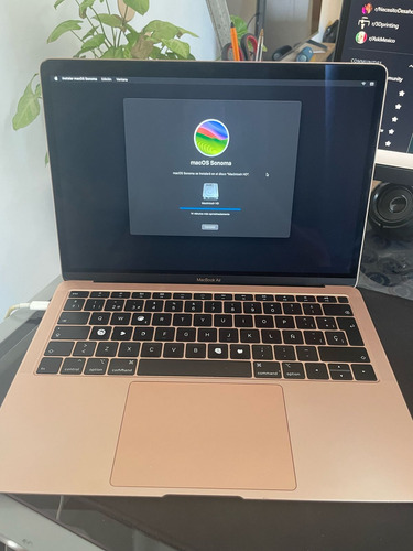 Laptop Apple Macbook Air 2018, Intel I5, 8gb Ram, 256gb Ssd Rosa (Reacondicionado)
