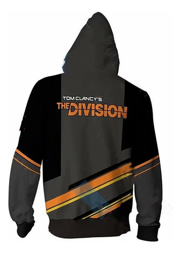 H Juego Tom Clancy's The Division 2 Sudadera Con Cremallera