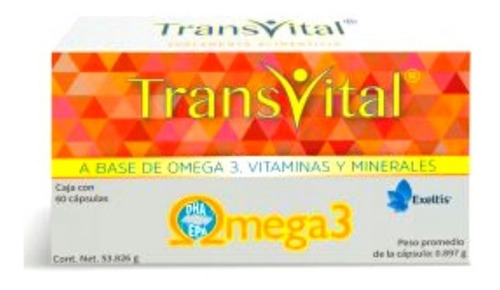 Transvitaminaal Capsulas Con 60 Sabor Sin Sabor