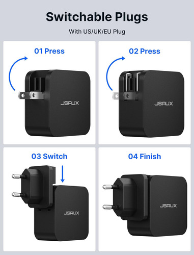 Jsaux Flipgo Lite 15.6 Monitor Portátil Con 65w Usb C Car