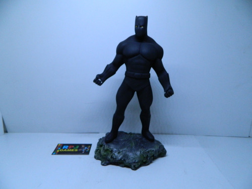 Pantera Negra Black Panther Action Figure Estátua - Loja Rj