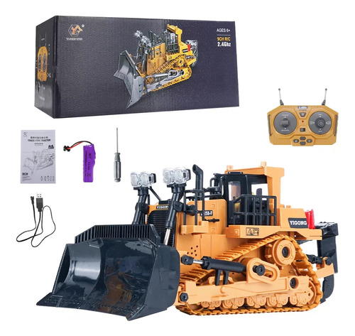 Bulldozer Rc 1:20 Rc 2.4 G Rc Engineering Vehicle Crawler