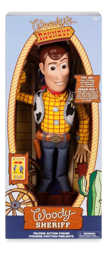 Figura Interactiva Woody Toy Story Disney Pixar Original 