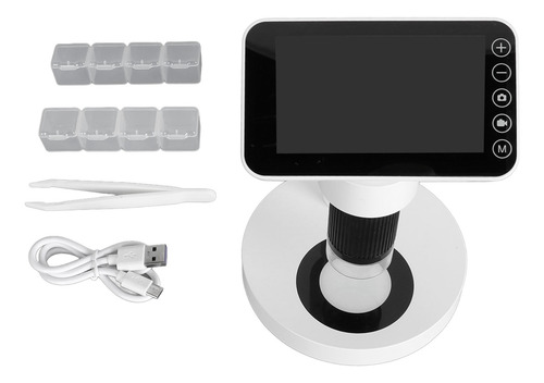 Lupa Digital Para Microscopio Tipo Moneda, 3,97 Pulgadas, 10