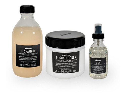 Kit Shampoo+acondicionador Oi+ Oi Oil Davines