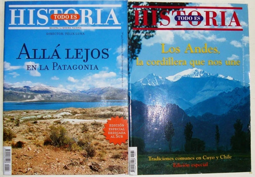 Patagonia Todo Es Historia 2 Revistas Nuevas Huapi Estancias