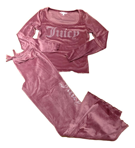 Conjunto De Plsush Rosa Importado Juicy Culture Rosa